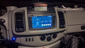 Radio mit Kamera Mikrofon für Opel Zafira B/Astra H/Corsa C D/Combo C mit CarPlay & Android Auto Navigation & Bluetooth 64GB 7 Zoll DAB+ Kunden-Foto 1