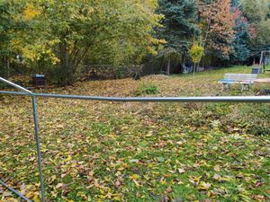 Hühnerstall 3x3x2m Hühnerhaus Kleintierstall Freilaufgehege Kleintiergehege Voliere Freigehege Hühnerkäfig Geflügelstall Verzinkter Kunden-Foto 19