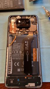 Original Xiaomi Poco X3 /Poco X3 Pro Akku Batterie Battery 5160 mAh BN57 & Werkzeug Kunden-Foto 1