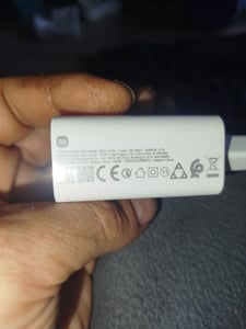 Xiaomi MDY-16-EF 33W USB-A nabíječka s USB-C kabelem - Bílá Fotografie od zákazníka č. 2