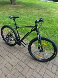 Bergsteiger Makalu 29 Zoll Mountainbike Aluminium, geeignet ab 160 cm, Scheibenbremse, Shimano 21 Gang-Schaltung, Hardtail, Jungen-Fahrrad & Herren-Fahrrad Kunden-Foto 6