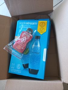 Výrobník perlivé vody Sodastream Terra White se 2 lahvemi se sirupovou náplní Fotografie od zákazníka č. 2