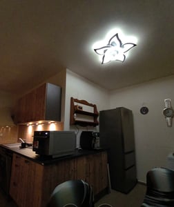 ZMH Wentylator sufitowy LED z oświetleniem 48W Czarna lampa sufitowa z wentylatorem Cichy pilot zdalnego sterowania Ściemnianie 3 temperatury barwowe 6 prędkości Timer Lampa sufitowa do sypialni do salonu jadalni Zdjęcie produktu od klienta nr 2