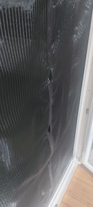 Sekey Fliegengitter Tür Magnet Balkontür, Insektenschutz tür 130x220cm, Katzensicher, Langlebig, Geruchsfrei und Ungiftig, Schwarz Kunden-Foto 10