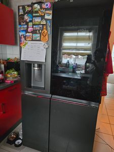 LG GSXV90MCDE, Wolnostojący, Typ amerykański, Czarny, Dotyk, Bezprzewodowy, LED, Wewnątrz Zdjęcie produktu od klienta nr 2