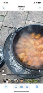 BBQ-Toro Dutch Oven DO12PX, 13,6 L Premium Gusseisen Kochtopf Gusstopf Kunden-Foto 1