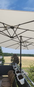 KINGSLEEVE Sonnenschirm 460x270 cm Kunden-Foto 1