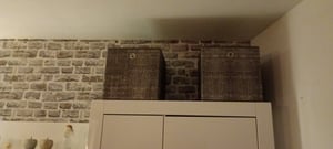 6er Set, Ordnungsboxen aus Vliesstoff mit Griff, Boxen Aufbewahrung Kunden-Foto 1