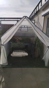 Westmann Überwinterungszelt & Foliengewächshaus Avocado Weiß 250x250x250 cm Kunden-Foto 3