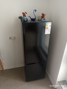 PKM Kühlgefrierkombination KG230KHEIX 173L Inox silber Kühlschrank LED Kunden-Foto 1