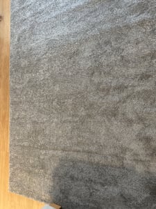 Teppich Wohnzimmer Kurzflor Einfarbig für Schlafzimmer kinderzimmer weicher pflegeleichter, versch.- Größen, Farben Kunden-Foto 3