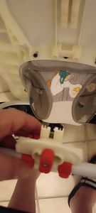 4in1 Babywalker pliable Trotteur avec musique et table de jeu réglable en hauteur Noir Photo du client 5