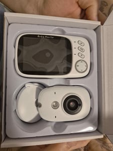 Babyphone mit Kamera - Wireless Video Baby Monitor für Digital dual Audio Funktion VOX Nachtsicht Gegensprechfunktion 3.2 Kunden-Foto 1