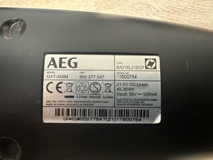 TECHTEK Baterie kompatibilní s [AEG] 90027754300, 90027754500, 90027754700, 90027754900, 90027755100, 90027755300, 90027762500, 90027762700, 9004020 Fotografie od zákazníka č. 3