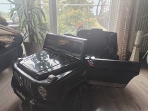 Mercedes-Benz G 63 G63 AMG V8 Biturbo dětské auto dětské vozidlo dětské elektrické auto 12 V / 2x motory (černé) Fotografie od zákazníka č. 4