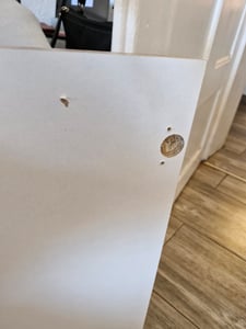 Kommode / Sideboard LILLY 13 in weiß 117 cm breit Kunden-Foto 2