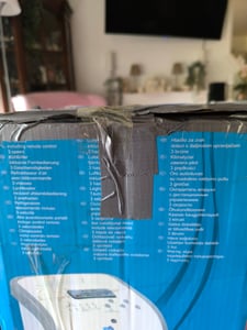 JUNG TVE25 Mobiles Klimagerät mit Wasserkühlung, leise, inkl. Fernbedienung + Timer, Kühlender Ventilator ohne Abluftschlauch, für Zimmer, kompaktes Kunden-Foto 6
