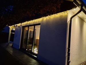 3.12 fili di luci bianche calde 8 funzioni e timer - 192 LED / 2,4 m Foto del cliente 1