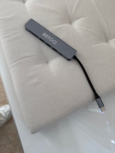 Hub USB-C 7 w 1 z portami USB Type C 3.0, HDMI, Power Delivery 100W – stacja dokująca do MacBooka, Maca, smartfona Samsung, laptopa, do ładowania i przesyłania danych Zdjęcie produktu od klienta nr 1