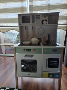XXL-Holzküche für Kinder – mit LED, Zubehör & interaktiven Elementen Kunden-Foto 29