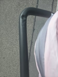 2 in 1 Kinderwagen Reisebuggy Baby Buggy klein zusammenklappbar mit Getränkehalter und Liegefunktion blau Kunden-Foto 1