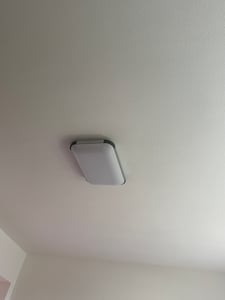 LED Deckenleuchte Schwarz 65cm, Moderne Designer Deckenlampe 76W, APP & Fernbedienung, Stufenlos Dimmbar 3000–6500K, Memory Funktion, Nachtlicht, Time Kunden-Foto 6