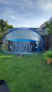 Marimex Poolhaus CABRIO Dach, Durchmesser 5,00m - für Pools ø366 cm Kunden-Foto 1