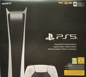 Sony Interactive Entertainment PlayStation 5 Digital Edition, PlayStation 5, Schwarz, Weiß, 16000 MB, GDDR6, AMD, AMD Ryzen Zen 2 Kunden-Foto 6