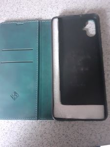 Handy Hülle für Samsung Galaxy A71 Klapphülle Bookcase Flip Cover Handy Tasche Etui Farbe: Hellbraun Kunden-Foto 1