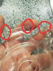 Vilde Glaskaraffe Glas Karaffe KrugGlas Krug 1,4 L mit Deckel und Auslauf Krug Glas Kunden-Foto 1