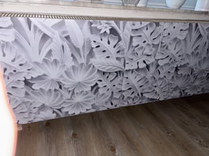 Magnetische Abdeckung für den Heizkörper. Dekorative Matte – Verkleidung für den Heizkörper Kunden-Foto 2