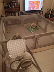 Moby-System Mamabrum Baby Box Parc bébé Parc pliable Parc bébé pliable pour enfant Parc pliable Lit de camping Boîtes de voyage Boîtes bébé pliables Boîtes enfant mobiles Boîte camping Parc voyage pliable Bébé Parcs Enfant Boîte lit de camping Photo du client 3