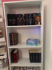 Bücherregal Regal Holzregal Standregal Wandregal Büroregal 180x60x24cm weiß Kunden-Foto 1