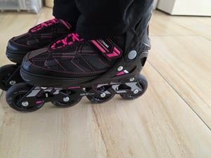 NA11002 Schwarz/Blau Größe L (39-42) Nils Extreme Inlineskates Kunden-Foto 1