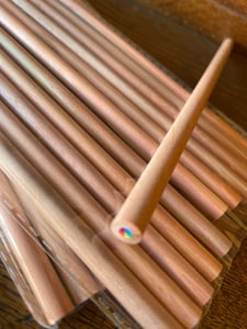 Regenboogpotloden, 24 stuks, 7 kleuren in één potlood, HB Klantenfoto 2