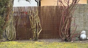 Vrbová rohož na balkón, vrbový závetrie, vrbový plot / Výška: 110 cm, Dĺžka: 5 m Fotografia od zákazníka č. 2