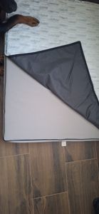 WISFOR pelech pre psov ortopedická podložka pre psov pelech pre psov pohovka pre mačky pelech pre kĺby umývateľný vodotesný, XXL: 120 x 90 x 10 cm Fotografia od zákazníka č. 5