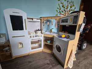 XXL-Holzküche für Kinder – mit LED, Zubehör & interaktiven Elementen Kunden-Foto 24