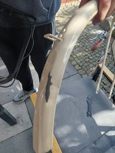 Bergsteiger Paris 26 Zoll Damenfahrrad, ab 140 cm, Korb, Fahrrad-Licht, Shimano 6 Gang-Schaltung, Damen-Citybike, Damenrad im Retro-Design Kunden-Foto 6