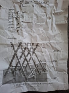 Sägebock Metall Brennholz Holzbock Holzsägebock klappbar Sägehilfe Kettensäge Kunden-Foto 1