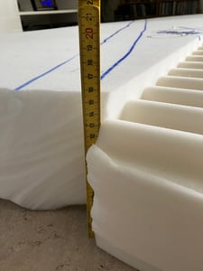 Ergonomische 7-Zonen XXL Wendematratze I 140 x 200 cm I 22 cm I H2 & H3 I Ergo Flex XXL Kunden-Foto 17