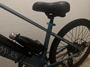 HillMiles E Bike, e-bike da trekking con sensore di coppia e freni idraulici, batteria rimovibile da 36V 13AH fino a 100KM, 25 km/h, Mile Trail Foto del cliente 4