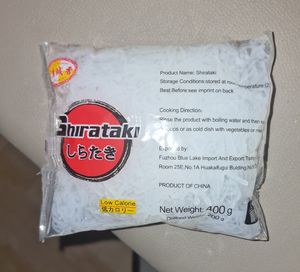City Aroma Konjak Noodles Shirataki "Noodles sottili" LOW CARB 400 g/200 g ATG Foto del cliente 1