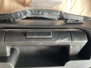 Reisetasche Koffer ABSTasche Trolley (Handgepäck-Mittel-Groß) Zwillingsrollen Anthrazit XL(75cm) Kunden-Foto 5