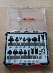 PRO Nutfräser- Set, gemischt, Schaft 8 mm, 15-tlg Kunden-Foto 1