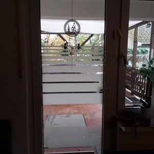 Fensterfolie selbsthaftend Streifen 67x200 cm Sichtschutzfolie Anti-UV statische Haftung Folie selbstklebend, 201916000 Kunden-Foto 1
