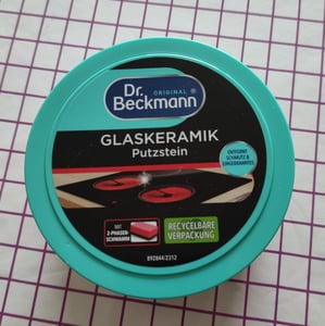 Dr Beckmann | Pasta per la pulizia - 250 g - Pietra per la pulizia del vetroVetroVetroceramica - Protezione della superficie - Applicatore chiuso Foto del cliente 1