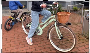 Kolo Dolce Vita by Canellini JUNIOR Citybike Madchen s košíkem - Pink 24" Fotografie od zákazníka č. 1