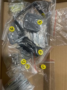 Mülltonnenbox Müllbox Mülltonnenverkleidung 2 Türen Anthrazit mit Holzdekor Box Kunden-Foto 5