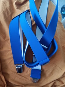 Hosenträger mit 4 extra starken  Clips uni Farben Kunden-Foto 1